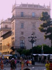 Palacio de la Generalitat de Valencia viewed from Plaza de la Virgen