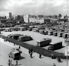 Old central station in Neve Shanan neighborhood Tel Aviv Electric Company building Begin Road