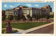 The Benjamin Franklin Memorial in front of the Franklin Institute building in Philadelphia, Pennsylvania