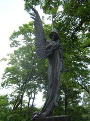 Angel statue in Vilnius Rasos cemetery