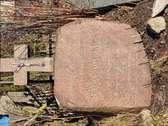 Grave of Anton Marcinowski at Rosa cemetery
