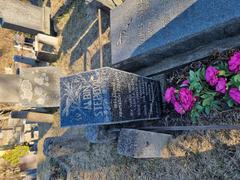 Tomb of Albin Stapovich at Rosa cemetery 2022