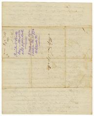 Manuscript letter dated February 23 1794 by Peleg Wadsworth describing the President's birthday celebration in Philadelphia