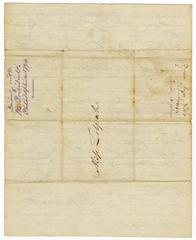 Manuscript letter dated February 3, 1794 from Peleg Wadsworth to his daughter Zilpah Longfellow describing a dinner with the President of the United States in Philadelphia