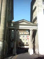 Porte de la Treille gate in Geneva Switzerland
