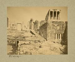 Entrance to the Acropolis with Propylées and Temple of Athena Nike in Athens