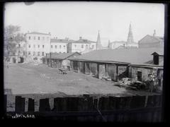View of the Broadcloth Yard in Moscow, early 18th century