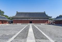 Temple of Agriculture in Xicheng District Beijing traditional Chinese architecture with greenery