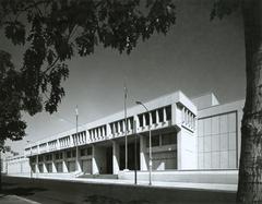 Facade of the Philadelphia branch of the U.S. Mint building