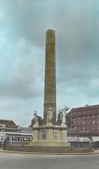 Monument of Liberty for Farmers statue in an outdoor park