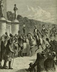 Erecting the Liberty Memorial in Copenhagen in 1797