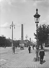 Frihedsstøtten monument in Copenhagen Denmark 1909