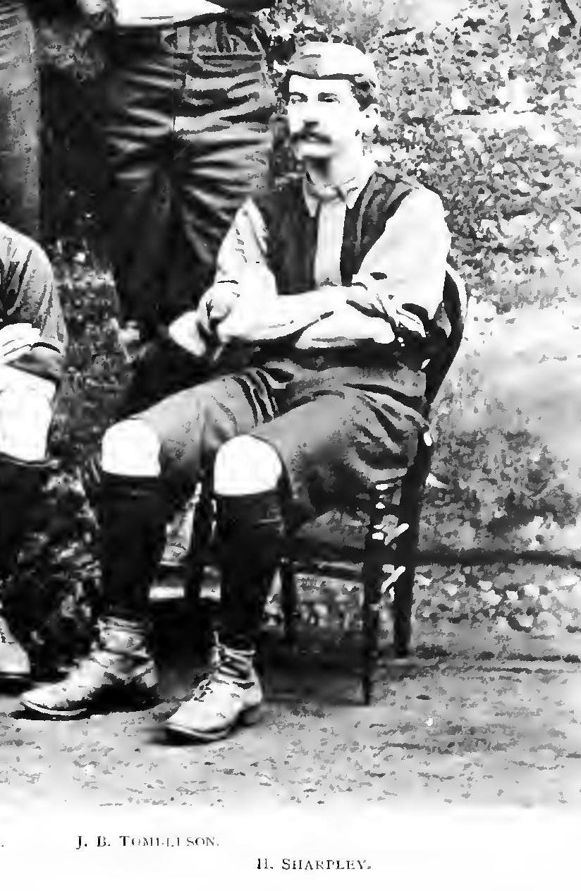 Group portrait of Hugo Sharpley and Corpus Christi College F.C. association football team from Oxford University between 1880 and 1892