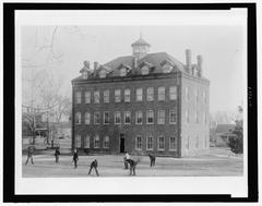Historical medical dormitory building of Shaw University in Raleigh, North Carolina