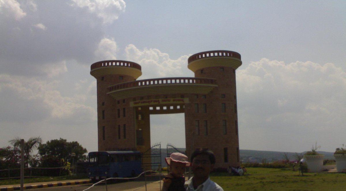 Almatti dam on the Krishna river in India