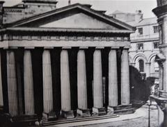 Manchester Exchange building in Manchester, England, in 1859