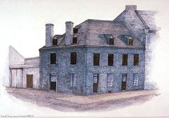 Church's Tavern building at the corner of St. James and McGill Streets in Montreal