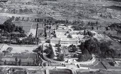 Front view of Singha Durbar palace in Kathmandu