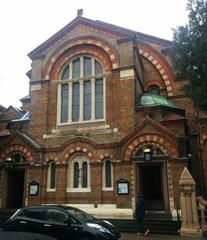 Cathedral of St. Sophia in London with intricate architecture and domes