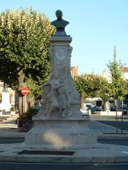 Statue of Joseph Lair in St-Jean-d'Angély France