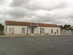Bus station in Saint-Jean-d'Angély Charente-Maritime