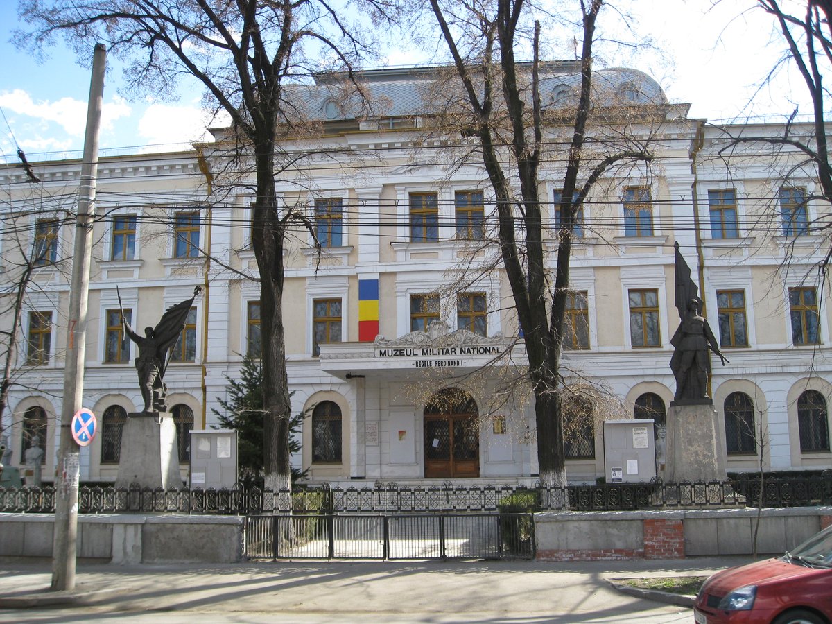 National Military Museum in Bucharest Romania exterior view