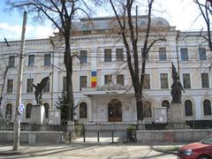 National Military Museum in Bucharest Romania exterior view