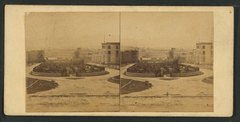 South Park in San Francisco from a historic stereoscopic view