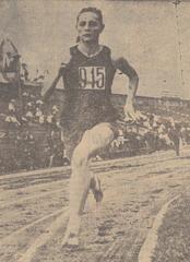 Ioana Petrescu competing at the 12th edition of the Republican individual athletics championships at Republicii Stadium in 1959