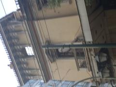 Derelict neoclassical building in Metaxourgeio, Athens near Museum of the City of Athens