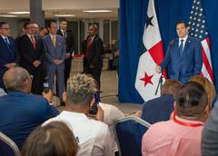 Secretary Marco Rubio speaks to the press at Albrook Airport Panama City Panama February 3 2025