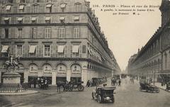 Early 20th century view of Hôtel Regina Paris