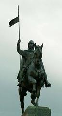 Memorial of Saint Wenceslas at Wenceslas Square in Prague