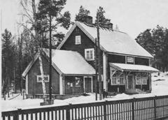 Old railway station building in Käpylä