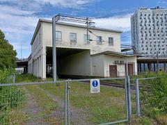 Malmi Railway Station exterior in Helsinki