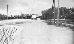 Malmin Tavara-asema freight station in 1962