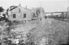 Old Malmi railway station building in 1910