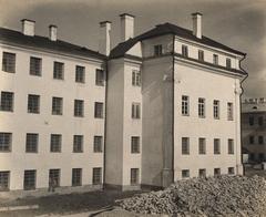 Vilnia historical palace Slushka J.Bulhak 1915 black and white photo