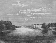 Vilnia Vilala Sluška palace historical 1882 photograph