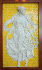 Ceramic Muse sculpture made in Italy in the early 1890s, displayed at the Sutro Baths, San Francisco