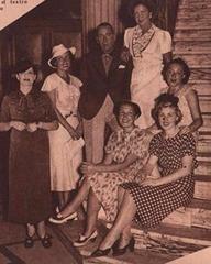 Main cast of Teatro Maipo revue company Buenos Aires 1937