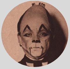 Eduardo de Labar dressed as Hipólito Yrigoyen for A Misia Presidencia, Buenos Aires 1928