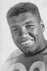 Marv Luster UCLA football end in 1960 Southern Campus photo