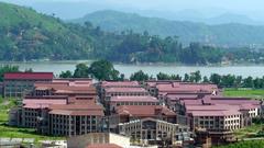 Academic Complex of IIT Guwahati with departments and centres