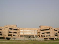 Administrative building of IIT Guwahati with modern architecture