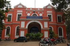 Main building of the School of Engineering at Bangalore University in Karnataka, India