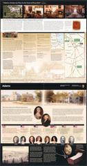 Adams National Historical Park Massachusetts historic farm view and location map