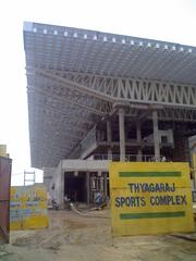 Tyagaraj Stadium sports complex in Delhi India
