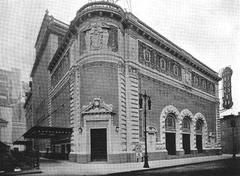 Booth Theatre in Manhattan New York 1913 exterior view