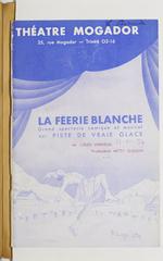 French theater program and press clippings from the December 22, 1937 performance of 
